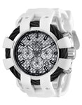 Invicta Mens Bolt Watch - Stainless - White Rubber Strap & Protector - 200m - INVICTA-23857