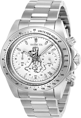 INVICTA Disney Limited Edition Mens Watch - Stainless Steel - Chronograph- Pluto - INVICTA-24398