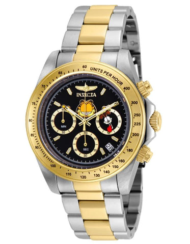 Invicta Mens Garfield Chronograph - Two-Tone - Bracelet - 200m - Date - INVICTA-24890