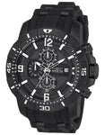 Invicta Mens Pro Diver Chronograph - Black Case & Dial - Rubber Strap - Date - INVICTA-24967_190ec176-047c-4ff6-9ba2-458829ece454