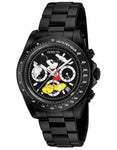 INVICTA Disney Limited Edition Mens Watch - Black Metal - Chronograph - Mickey - INVICTA-25197