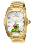 Invicta Disney Limited Edition Mens Watch - Kermit - Gold-Tone - Mother of Pearl - INVICTA-25955