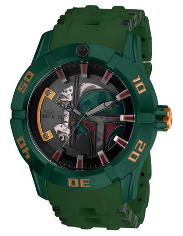 Invicta Star Wars Limited Edition Mens Watch - Boba Fett - Green - Automatic - INVICTA-26545