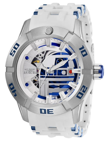 Invicta Star Wars Limited Edition Mens Watch - R2-D2 - Stainless - Automatic - INVICTA-26553