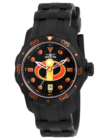 INVICTA Disney Limited Edition Womens Watch - All Black -The Incredibles - INVICTA-26856_a3cd7a45-31a8-4c71-a400-e690fb0cc54d