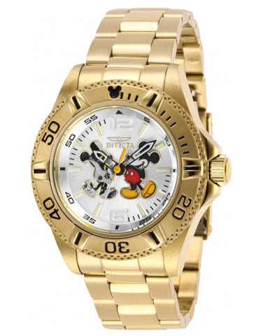 INVICTA Disney Limited Edition Mens - Automatic - Open Heart -Gold-Tone - Mickey - INVICTA-27409_98454935-f3c1-44fe-b579-9eabcfcaa2d3