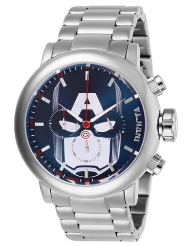 INVICTA Marvel Limited Edition Mens Chronograph - Stainless - Captain America - INVICTA-28424_f00c69cf-7b1b-4855-bfe7-dff4610c0fc1