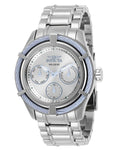 INVICTA Bolt Womens Watch - Stainless Steel - Light Blue Cable Bezel - 200M - INVICTA-29358