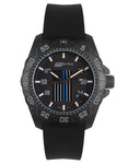 ArmourLite Isobrite Thin Blue Line Mid-Size Limited Edition Watch - Black - 39.5 - ISO3006