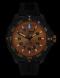 ArmourLite IsoBrite Valor Series - Orange Dial & T100 Tritium - Silicone Strap - ISO302A