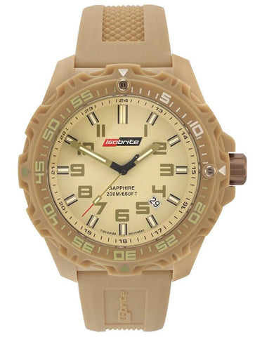 ArmourLite IsoBrite Valor Series - Desert Sand - Tan Dial - Silicone - T100 - ISO305