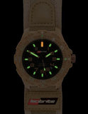 ArmourLite Isobrite Valor Series - Tan Case & Strap - Black Dial - 200m - ISO314B