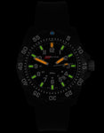 ArmourLite Isobrite Valor Series - Black Dial & T100 Tritium - Rubber - 200m - ISO352A