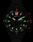 ArmourLite Isobrite Valor Series Chronograph - Black Metal - Silicone - Date - ISO421A