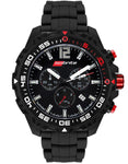 ArmourLite Isobrite Valor Series Chronograph - Black Metal - Silicone - Date - ISO421