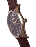 ArmourLite Isobrite Grand Slimline Series - Brown Dial & Strap - Rose Tone- Date - ISO905A