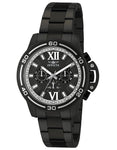 INVICTA Specialty Mens Chronograph - Black Steel Case & Bracelet - Crown Guard - Invicta-15062