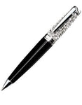 Jorg Gray Ballpoint Pen with Genuine Swarovski Crystal Cap - High Polish Chrome - JG120_f1b38002-5102-435e-98b8-7725386ed2ab