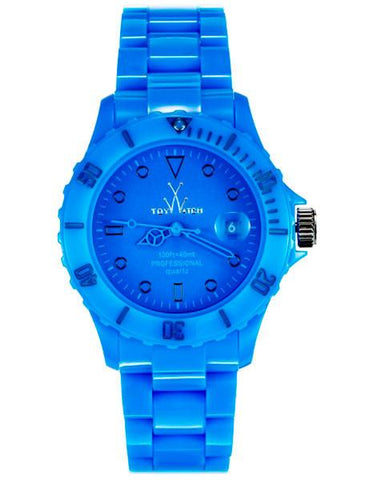 ToyWatch Midsize Monochrome Light Blue Case & Bracelet - Magnified Date - MO03LB_aa6569b6-6f77-4491-88e7-3fb10a415c5b