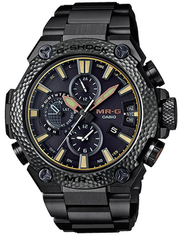 Casio G-Shock Mr G - Black Metal - Tsuiki Hammered Bezel - Atomic - 200M - MRGG2000HB-1A_4372421d-b7de-4a88-a4c3-91d6b2066ab6