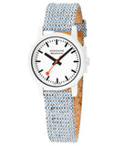 Mondaine Essence Womens Watch - White Case - Cork Lined Fabric Strap - 32mm - MS1.32110.LDA_b12f6b25-2811-4f94-bbce-1a15def2fcc6