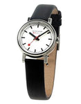 Mondaine Ladies Evo 26mm - White Dial - Black Leather Strap - MSE.26110.LB_dc236c02-adef-4839-bf4f-f5e19b46abf8