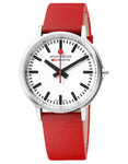 Mondaine Official Swiss Railways Giant Watch - Backlight - 42mm - Red Leather - MST.4101B.LC_7e559ec6-d779-4661-9a80-019414dc3d01