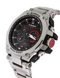 Casio G-Shock Solar Triple-G Atomic - Black Dial - Stainless Steel - Red Accents - MTGS1000D-1A4A