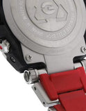 Casio G-Shock Solar Triple-G Atomic - Black Dial - Stainless Steel - Red Accents - MTGS1000D-1A4C