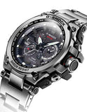 Casio G-Shock Solar Triple-G Atomic Watch - Black Dial - Stainless Steel - MTGS1000D-1AA