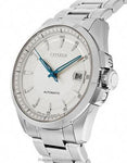 Citizen Mens Signature Grand Classic Automatic - Silver Dial - Steel Bracelet - NB0040-58AA