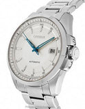 Citizen Mens Signature Grand Classic Automatic - Silver Dial - Steel Bracelet - NB0040-58AA