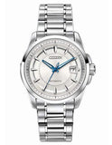 Citizen Mens Signature Grand Classic Automatic - Silver Dial - Steel Bracelet - NB0040-58A