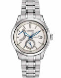 Citizen Mens Signature Grand Classic Automatic - Silver Dial - Power Reserve - NB3010-52A_d212f2c6-ad8a-4767-9ed0-509ac96a5b1f