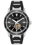 Citizen Mens Signature Automatic Octavia Watch - Black Dial - Strap - 100m - NB4018-04E_96092b23-f3a1-407f-8780-8f978dc72118