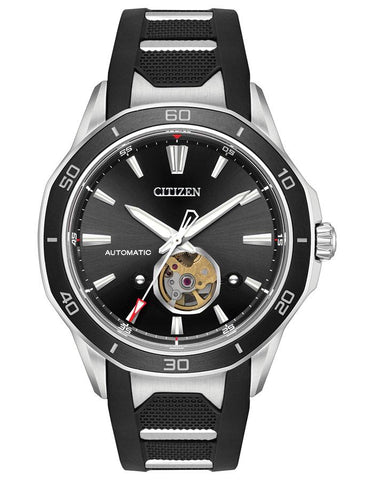 Citizen Mens Signature Automatic Octavia Watch - Black Dial - Strap - 100m - NB4018-04E_96092b23-f3a1-407f-8780-8f978dc72118