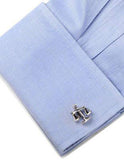 Ox & Bull Scales of Justice Cufflinks - Moving Scales - Silver - Swivel Back - OB-MP-SOJB_1e64826a-ba95-46a4-9087-37793552d6f3