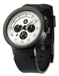 Minus 8 Mens Layer 24 Black White - Automatic - White Dial - Date - Strap - P024-004-BBW