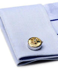 Penny Black 40 Kinetic Watch Movement Cufflinks - Gold & Stainless Steel - PB-KWM-GSTLB_293744b8-b8c4-4ad5-a4c0-e220c62f970a