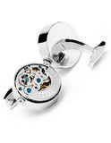 Penny Black 40 Kinetic Watch Movement Cufflinks - Stainless Steel - PB-KWM-STLA_1e1c142d-7614-4dee-baf4-11846a780891
