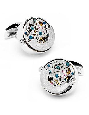 Penny Black 40 Kinetic Watch Movement Cufflinks - Stainless Steel - PB-KWM-STL_d888b23d-f635-46a5-a631-ed216c07b660