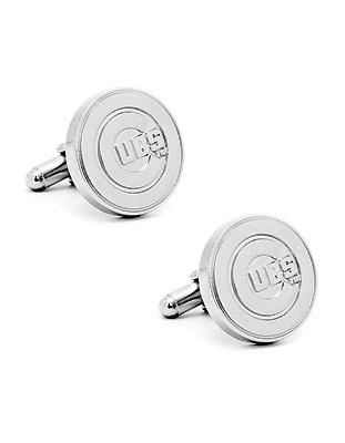 Chicago Cubs Cufflinks - Nickel Plated - Enamel Detail - Bullet Back - PD-CUB3-SL_2b43ef3a-bfc3-47be-9fdd-3a558111affa