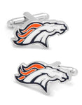 Denver Broncos Officially Licensed Cufflinks - Enamel Detail - Bullet Back - PD-DEN-SLA_b72574f1-277e-4965-ab8a-fda427f6493f