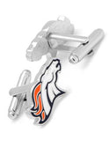 Denver Broncos Officially Licensed Cufflinks - Enamel Detail - Bullet Back - PD-DEN-SLB_3789c2c0-9f8a-4408-bf24-2ab69f7e7766