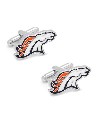 Denver Broncos Officially Licensed Cufflinks - Enamel Detail - Bullet Back - PD-DEN-SL_fad8ff33-429c-49e0-8a91-503235917cf4