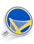 Golden State Warriors Cufflinks - NBA - Blue & Yellow - Bullet Back Closure - PD-GSW-SLA_d7b762a2-8d55-4b36-b7a2-3d347e84fe0c