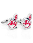 Cleveland Indians Chief Wahoo Cufflinks - Enamel Detail - Bullet Back - PD-IND2-SLA_490216f5-a12b-41a8-8ba2-f0fc957c20d1