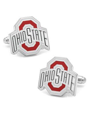 Ohio State University Officially Licensed Cufflinks - Enamel Detail - PD-OSU-SL_5c95c1a7-6305-440b-b7d0-1306062d6e0b