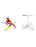 St. Louis Cardinals Officially Licensed Cufflinks - Enamel Detail - Bullet Back - PD-SLC-SLA_20f7a56e-8b39-425e-9142-ca0812969efc