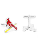 St. Louis Cardinals Officially Licensed Cufflinks - Enamel Detail - Bullet Back - PD-SLC-SLA_20f7a56e-8b39-425e-9142-ca0812969efc